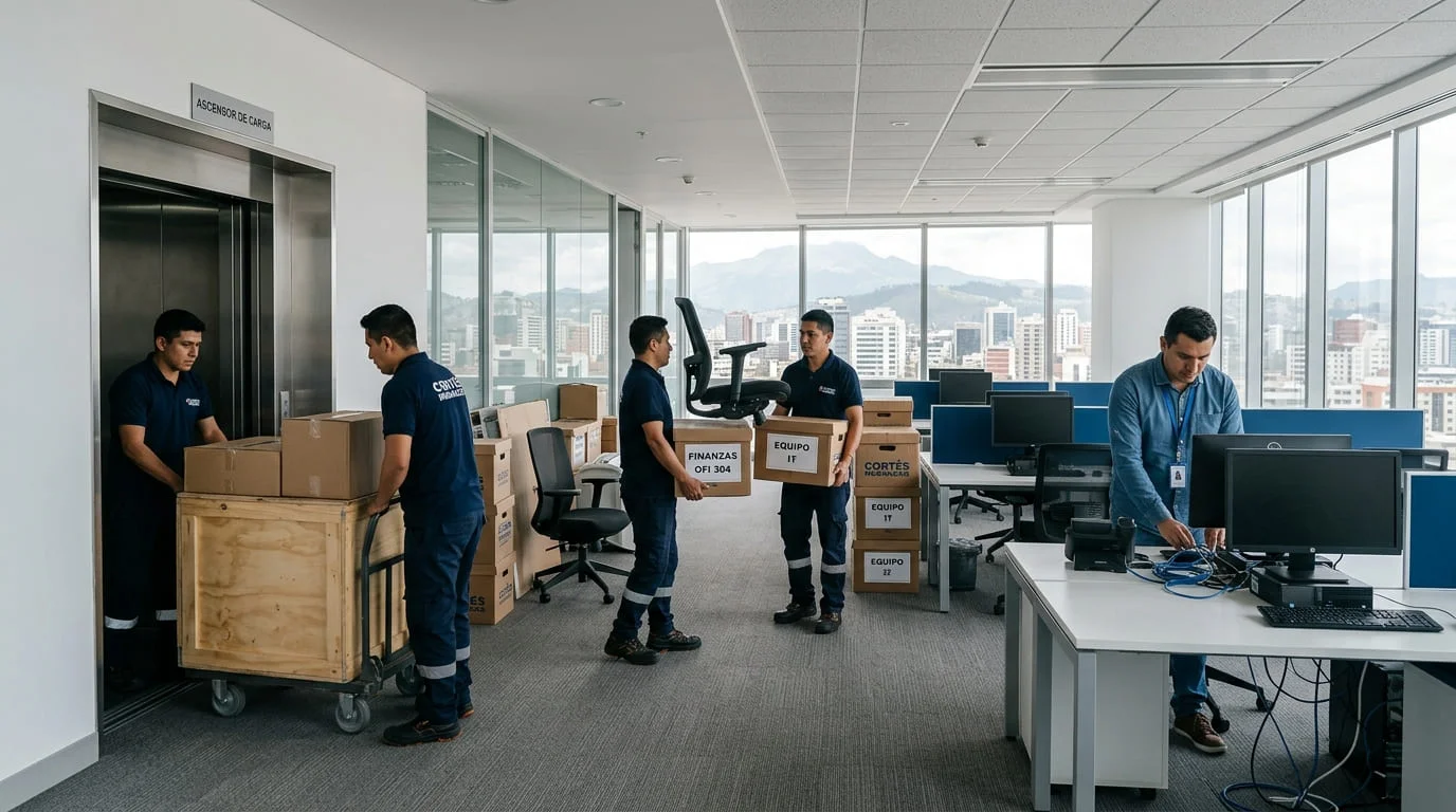 mudanzas de oficina en Quito
