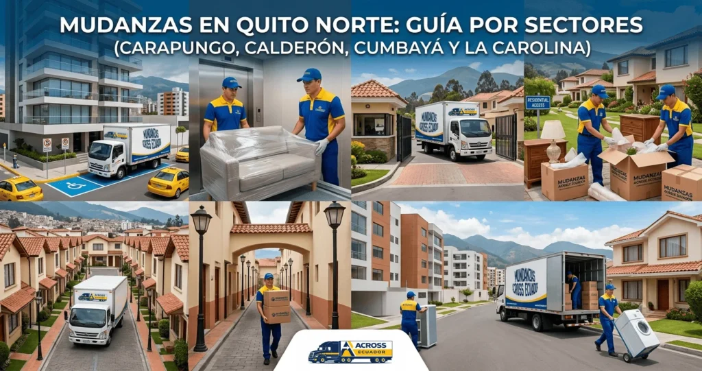 mudanzas en Quito Norte