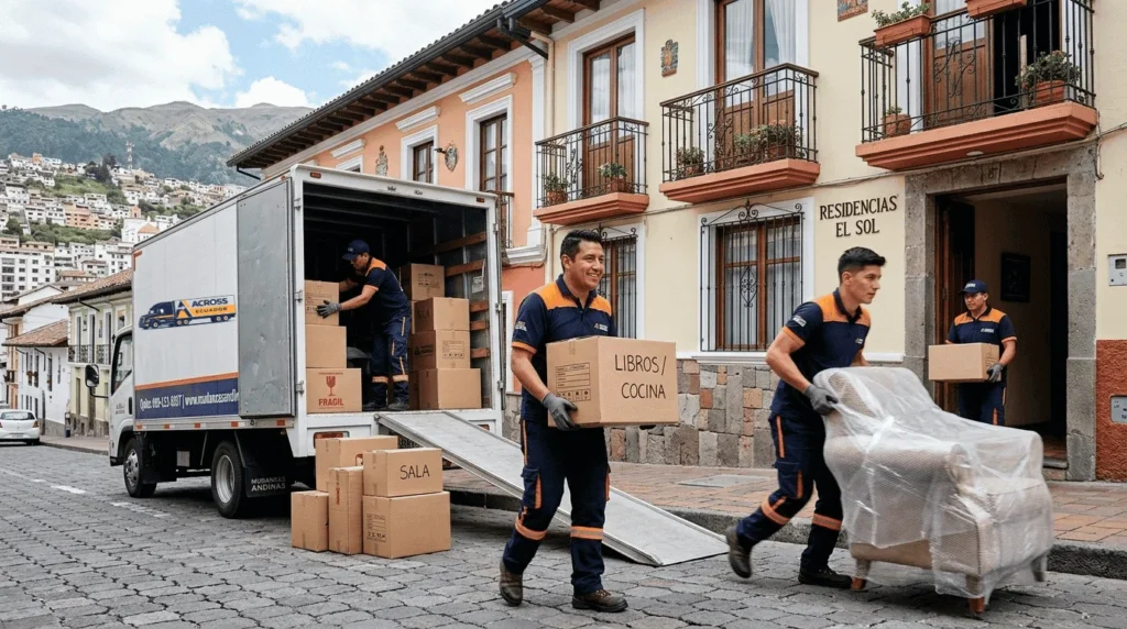 mudanza urgente en Quito